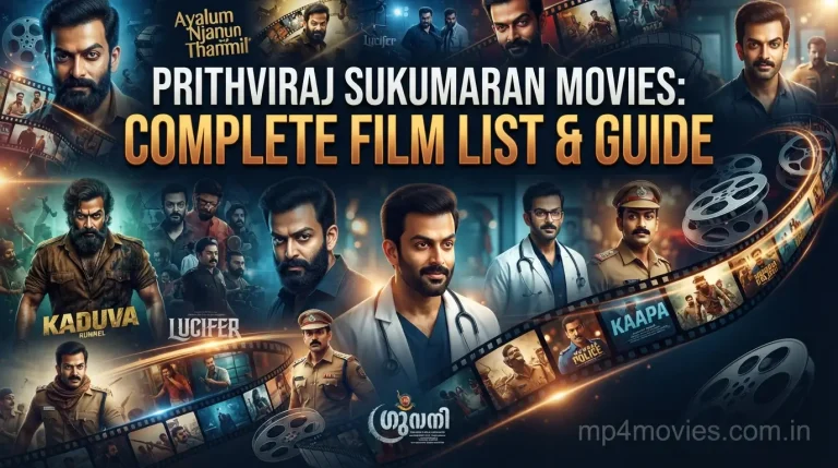 Prithviraj Sukumaran Movies: Complete Film List & Guide Prithviraj Sukumaran Movies